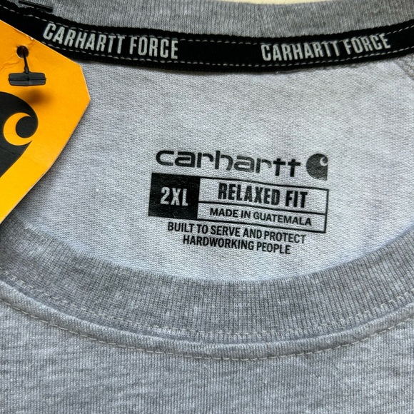 Carhartt Force relaxed fit short sleeve crew neck T-shirt, new with tags - Picture 3 of 9